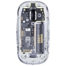 【官方旗舰店】英菲克X5无线鼠标透明可充电式静音