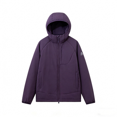 外贸单户外运动防风棉衣连帽棉服