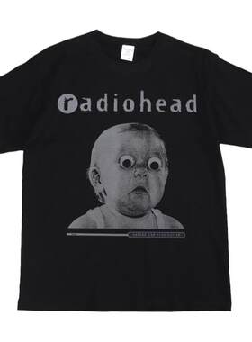 Radiohead电台司令黑色短袖T恤