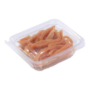 一次性食品包装盒塑料小桃酥盒透明零食盒榴莲打包盒方形干果盒子