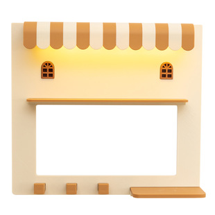 阿楹 星星人保护开关边框套高级插座面板遮丑神器灯装饰墙贴挂钩