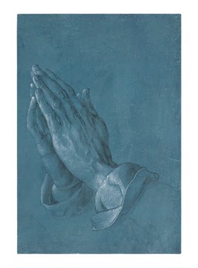 祈祷之手丢勒德国文艺复兴版画