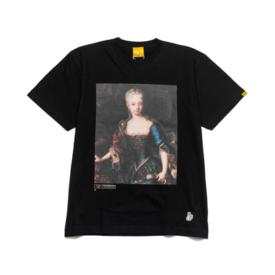 FR2恶搞油画兔女郎短袖T恤