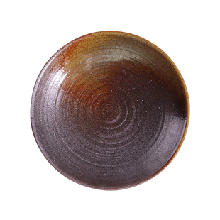 柴烧色茶承壶承盘储水式炭炉隔热陶瓷底座防烫盖碗壶垫高端干泡台