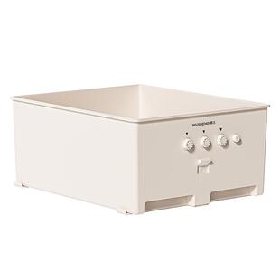 悟生课桌保险箱学生收纳箱课室抽屉密码箱桌面收纳盒文具带锁初中