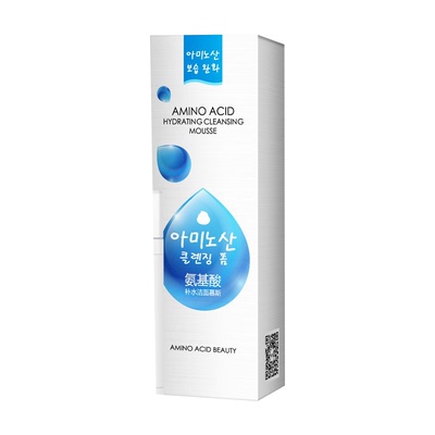 洗面奶氨基酸深层清洁毛孔去角质洁面慕斯泡沫洁面乳卸妆温和男女
