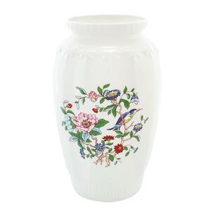 英国Aynsley安斯丽英式骨瓷格鲁吉亚系列大型轻奢花瓶客厅摆件