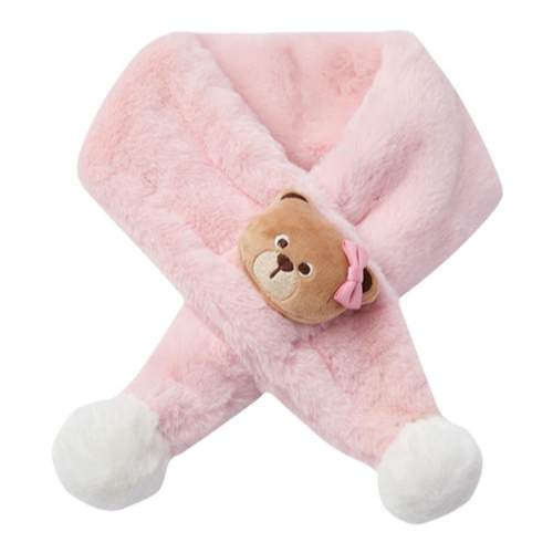 PawinPaw卡通小熊童装秋冬男女童围巾舒适保暖可爱