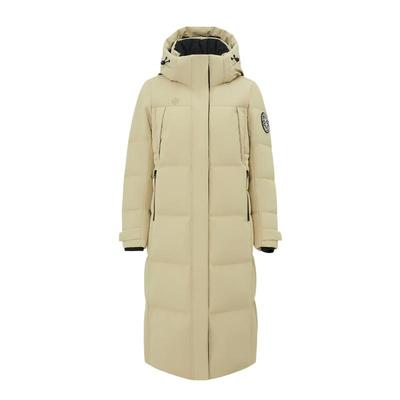 长款羽绒服雪中飞连帽