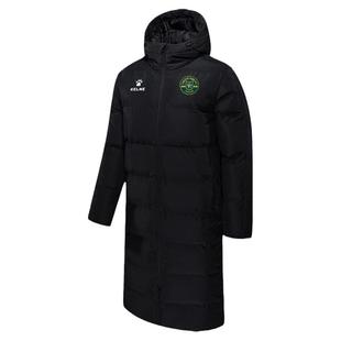 浙江绿城球衣KELME卡尔美旗舰足球运动长款冬季羽丝棉服马甲中超