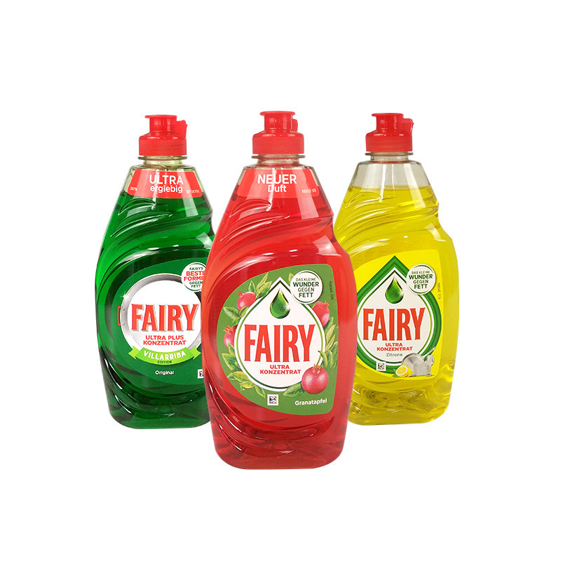 德国进口Fairy浓缩洗洁精厨房油污清洁剂儿童餐具果蔬奶瓶清洗液