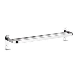 阁里特旗舰店304加厚浴室不锈钢毛巾杆挂杆免打孔卫生间单杆双杆毛巾架子加长