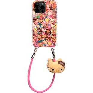 lizardhill 可爱kt猫适用苹果16手机壳新款iphone17pro女15promax超好看14pro斜挎可背带挂绳13小众高级感套