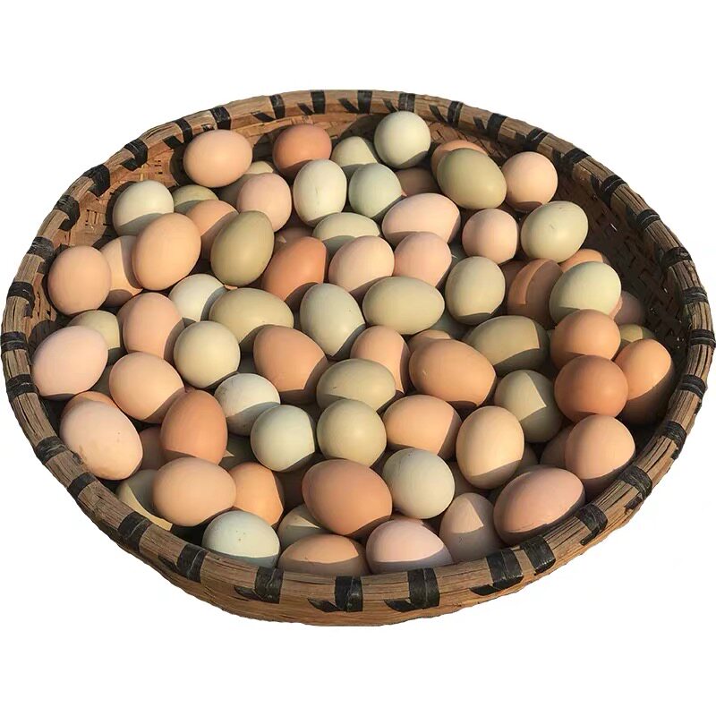 老兵推荐40枚农村土鸡蛋正宗农家散养新鲜柴鸡蛋笨鸡蛋草鸡蛋湖北