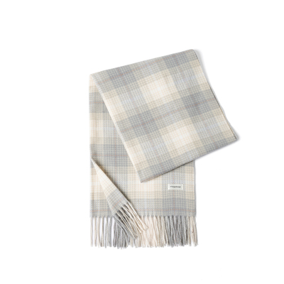 软糯浅色温柔围巾披肩JK日系女冬