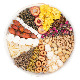 人参夏枯草蒲公英散结茶决明子养生茶野陈皮生菊花玫瑰猫爪草茶包