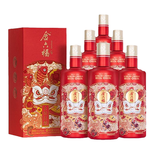 【官方直营】金六福酒喜悦佳酿50.8度绵柔浓香纯粮白酒喜宴送礼酒