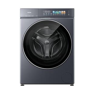 [官仓]海尔云溪5.0冠军机皇12KG滚筒洗衣机全自动大容量洗脱7AD3
