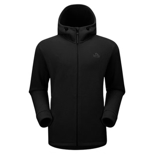 伯希和户外抓绒衣男Polartec200防风保暖运动登山服休闲连帽外套