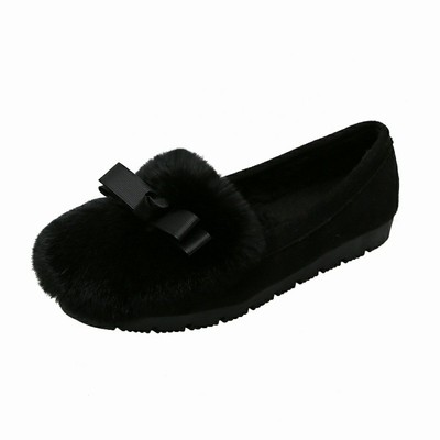 厚底冬季外穿新款毛毛鞋