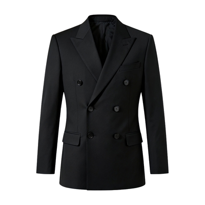 高端新郎结婚羊毛西服套装男士韩版修身正装塔士多宴会晚礼服西装