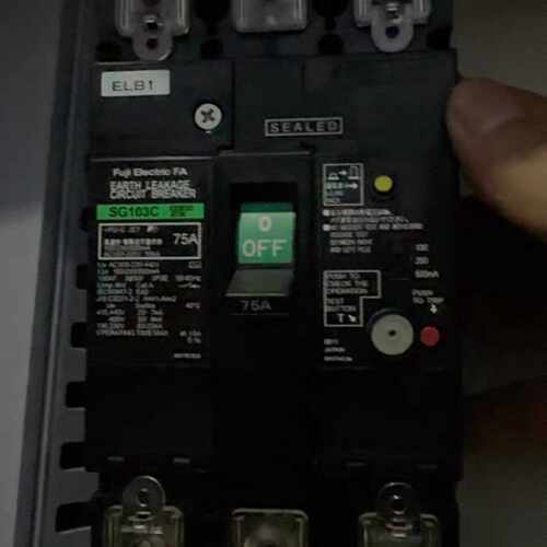 溢价-漏电保护器，型号SG103C，3P 75A，件，功能