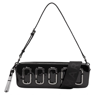 【新品】MARC JACOBS/莫杰 SNAPSHOT 牛皮纯色法棍包相机包