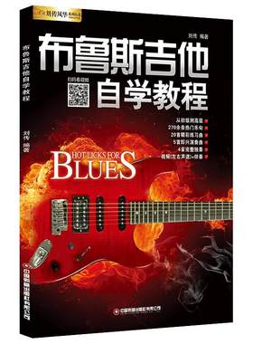 正版布鲁斯吉他自学教程教材书