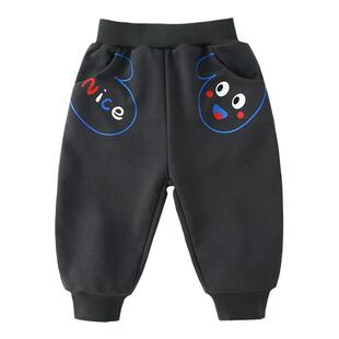 儿童裤子春秋宝宝长裤春款婴儿卫裤男童运动裤春季女童休闲裤宽松