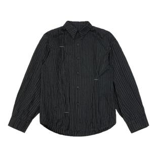 ADERERROR 25SS  Shirt Product. 55 衬衫条纹褶皱工艺衬衫外套