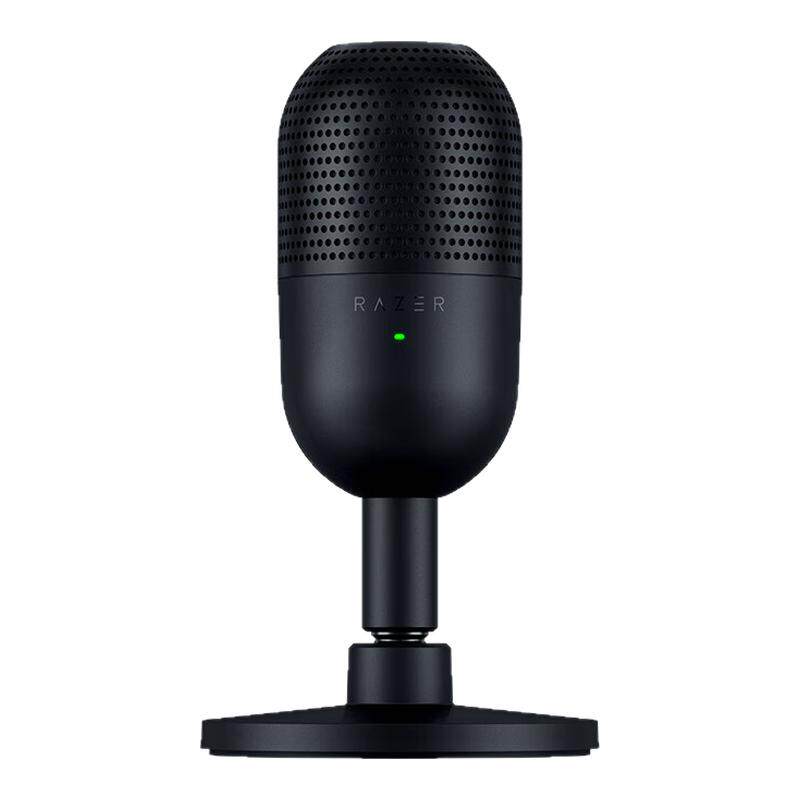 雷蛇(Razer)魔音海妖V3迷你版 桌面麦克风直播唱歌专用麦克风