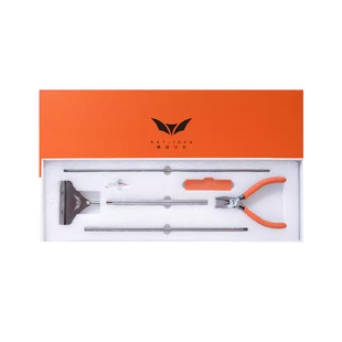 蝙蝠创新一刀流系列长柄刮刀高效清洁除藻刀无痕刮刀鱼缸角刷