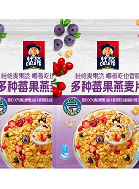 quaker/桂格即食速食420g420g*2