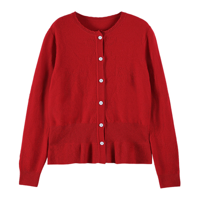 BarryBanny女童毛衣针织开衫