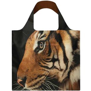 LOQI爱护地球环保袋轻便折叠购物袋时尚单肩包潮人背包 马来亚虎