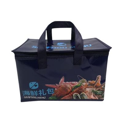 0海鲜礼包覆膜无纺布通用保温袋