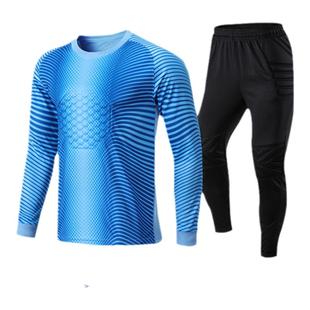 足球守门员服门将服男套装定制成人儿童长袖防撞防摔比赛训练队服