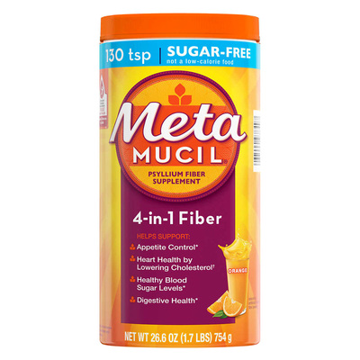 纤维素Metamucil无糖纤维素橙味