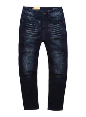 秋冬ABLE，JEANS男牛仔裤潮流男