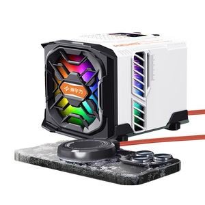 [液冷排半导体]手机散热器磁吸降温神器结冰水冷却无声静音游戏直播专用适用苹果15黑鲨华为小米一加ipad平板