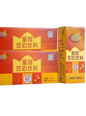 维维豆香浓郁早餐奶250ml*24盒