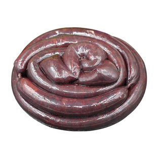 羊血肠2斤 牧区传统手工灌肠内蒙特产羔羊血肠正宗羊盘肠孕妇食品