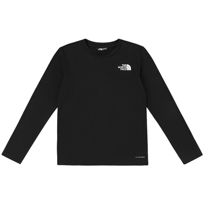 北面儿童速干透气长袖T恤