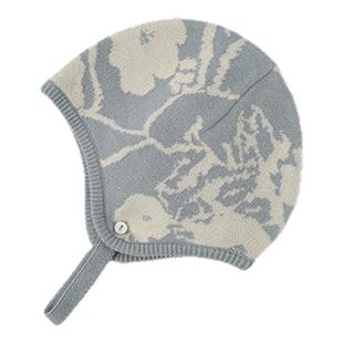 benebene纯棉针织毛线帽子新生宝宝婴儿外出复古盔帽春夏新款男女