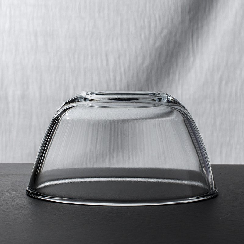 和谐居简约透明玻璃碗水果号家用大碗碗面碗甜品家用北欧沙拉餐具