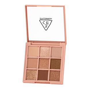 【官方正品】3CE九宫格眼影 哑光芋泥橘棕日常大地色彩妆礼物