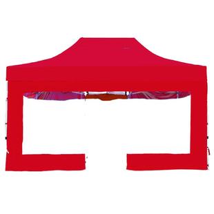 四角挡风帐篷布围布透明围挡加厚夜市四脚伞摆摊户外防雨篷遮阳棚