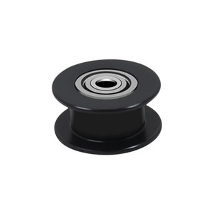 3D打印机2GT惰轮 H型同步带轮 gt2皮带轮惰轮 16/20齿带宽6MM黑色