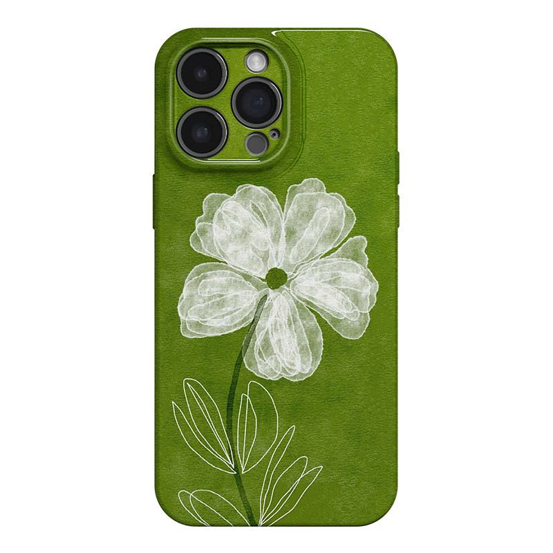 一朵花 适用iphone17苹果16promax手机壳华为mate80小米17promax全包oppofindx8荣耀500新款vivoiqoo15