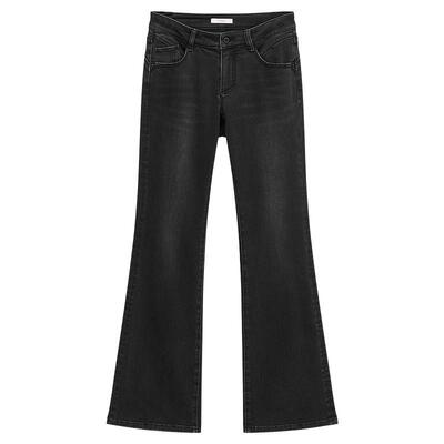 OCHIRLY欧时力弹力喇叭牛仔长裤